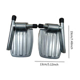 Maxbell Wheelchair Footrest for Elderly Ergonomic Stable Nonslip Texture Replacement