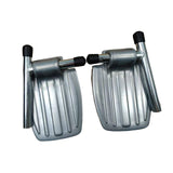 Maxbell Wheelchair Footrest for Elderly Ergonomic Stable Nonslip Texture Replacement