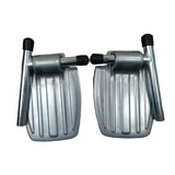 Maxbell Wheelchair Footrest for Elderly Ergonomic Stable Nonslip Texture Replacement