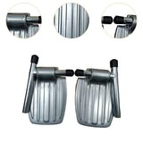 Maxbell Wheelchair Footrest for Elderly Ergonomic Stable Nonslip Texture Replacement