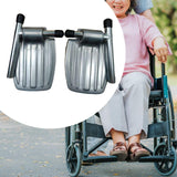 Maxbell Wheelchair Footrest for Elderly Ergonomic Stable Nonslip Texture Replacement