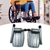 Maxbell Wheelchair Footrest for Elderly Ergonomic Stable Nonslip Texture Replacement