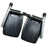 Maxbell 2 Pieces Wheelchair Footplate Replacement Equipment Transport Chair Footrest