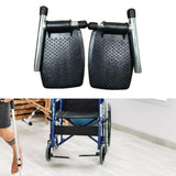Maxbell 2 Pieces Wheelchair Footplate Replacement Equipment Transport Chair Footrest