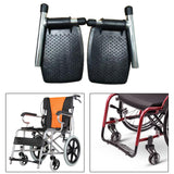 Maxbell 2 Pieces Wheelchair Footplate Replacement Equipment Transport Chair Footrest