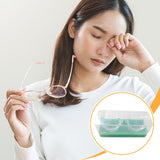 Maxbell 2 Pieces Silicone Eye Wash Cups Measuring Cup for Cleansing Makeup Eye Rinse Green Color Box