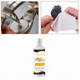 Maxbell Jewelry Cleaner Concentrate Compact Jewellry Clean for Rings Crafts Jewellry