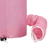 Maxbell Hair Dry Hoods Styling with Drawstring Strap Attachment Hair Dryer Bonnet pink