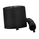 Maxbell Hair Dry Hoods Styling with Drawstring Strap Attachment Hair Dryer Bonnet black
