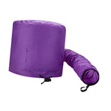 Maxbell Hair Dry Hoods Styling with Drawstring Strap Attachment Hair Dryer Bonnet violet
