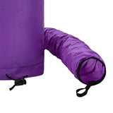 Maxbell Hair Dry Hoods Styling with Drawstring Strap Attachment Hair Dryer Bonnet violet