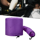 Maxbell Hair Dry Hoods Styling with Drawstring Strap Attachment Hair Dryer Bonnet violet