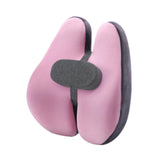 Maxbell Lumbar Support Pillow Back Support Pillow for Reading Chair Office Home Pink