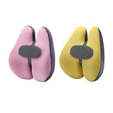 Maxbell Lumbar Support Pillow Back Support Pillow for Reading Chair Office Home Pink