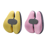 Maxbell Lumbar Support Pillow Back Support Pillow for Reading Chair Office Home Pink