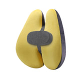 Maxbell Lumbar Support Pillow Back Support Pillow for Reading Chair Office Home Yellow