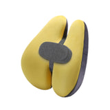 Maxbell Lumbar Support Pillow Back Support Pillow for Reading Chair Office Home Yellow