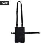 Maxbell Urinary Drainage Bag Adjustable for Incontinent Patients Outdoor Wheelchairs black