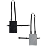 Maxbell Urinary Drainage Bag Adjustable for Incontinent Patients Outdoor Wheelchairs black