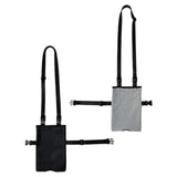 Maxbell Urinary Drainage Bag Adjustable for Incontinent Patients Outdoor Wheelchairs black