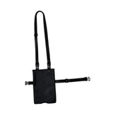 Maxbell Urinary Drainage Bag Adjustable for Incontinent Patients Outdoor Wheelchairs black