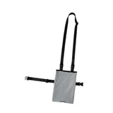 Maxbell Urinary Drainage Bag Adjustable for Incontinent Patients Outdoor Wheelchairs light grey