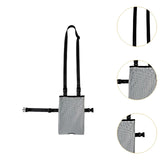 Maxbell Urinary Drainage Bag Adjustable for Incontinent Patients Outdoor Wheelchairs light grey