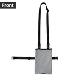 Maxbell Urinary Drainage Bag Adjustable for Incontinent Patients Outdoor Wheelchairs light grey