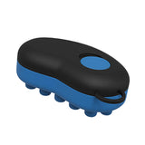 Maxbell Head Scalp Comb for Men Women Silicone Bristles Head Scrubber Black and Blue