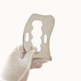 Maxbell 2Pcs Gua Sha Massage Tool Smooth Sturdy Portable Scraping for Leg Knee Elbow