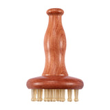 Maxbell Head Scalp Gua Sha Massager Deep Tissue Hair Care Travel Wooden Massage Comb