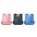 Maxbell Dining Bib Clothing Protector Washable Feeding Bib for Senior Elderly Eating Pink