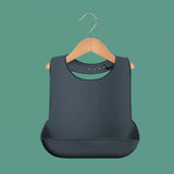Maxbell Dining Bib Clothing Protector Washable Feeding Bib for Senior Elderly Eating Black