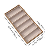 Maxbell Sunglasses Organizer Tray Portable Eyeglasses Holder for Home Drawer Desktop Style A