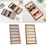 Maxbell Sunglasses Organizer Tray Portable Eyeglasses Holder for Home Drawer Desktop Style A