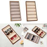 Maxbell Sunglasses Organizer Tray Portable Eyeglasses Holder for Home Drawer Desktop Style A