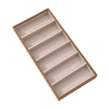 Maxbell Sunglasses Organizer Tray Portable Eyeglasses Holder for Home Drawer Desktop Style A