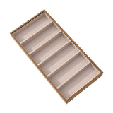 Maxbell Sunglasses Organizer Tray Portable Eyeglasses Holder for Home Drawer Desktop Style A