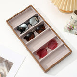 Maxbell Sunglasses Organizer Tray Portable Eyeglasses Holder for Home Drawer Desktop Style A