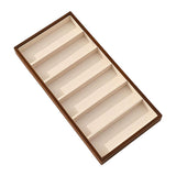 Maxbell Sunglasses Organizer Tray Portable Eyeglasses Holder for Home Drawer Desktop Style B