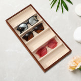 Maxbell Sunglasses Organizer Tray Portable Eyeglasses Holder for Home Drawer Desktop Style B