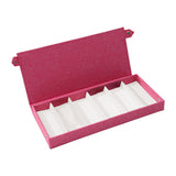 Maxbell Glasses Display Case Portable Sunglasses Organizer for Shop Hosuehold Drawer Pink