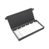 Maxbell Glasses Display Case Portable Sunglasses Organizer for Shop Hosuehold Drawer Grey