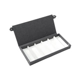 Maxbell Glasses Display Case Portable Sunglasses Organizer for Shop Hosuehold Drawer Grey