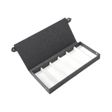 Maxbell Glasses Display Case Portable Sunglasses Organizer for Shop Hosuehold Drawer Grey