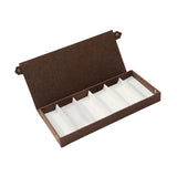 Maxbell Glasses Display Case Portable Sunglasses Organizer for Shop Hosuehold Drawer Coffee