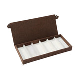 Maxbell Glasses Display Case Portable Sunglasses Organizer for Shop Hosuehold Drawer Coffee