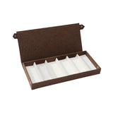 Maxbell Glasses Display Case Portable Sunglasses Organizer for Shop Hosuehold Drawer Coffee
