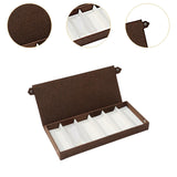 Maxbell Glasses Display Case Portable Sunglasses Organizer for Shop Hosuehold Drawer Coffee