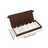 Maxbell Glasses Display Case Portable Sunglasses Organizer for Shop Hosuehold Drawer Coffee